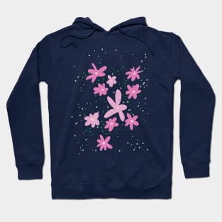 Pink daisies Hoodie